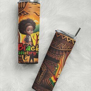 Black History Skinny 20 OZ Tumbler